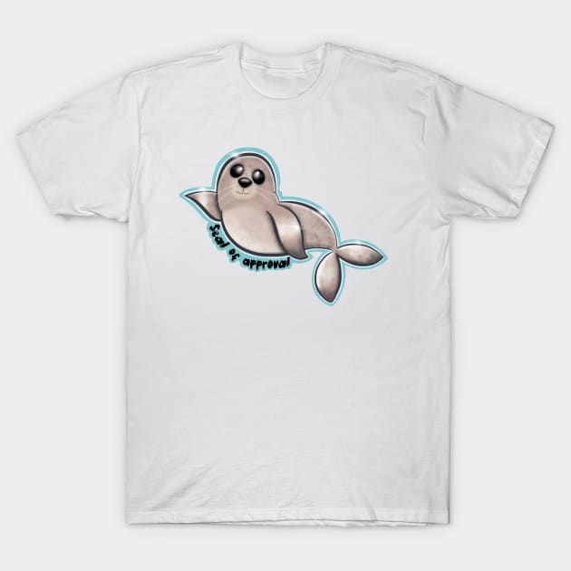 Seal of approval T-Shirt by Manxcraft